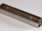 Adapter, male XLR to male XLR
