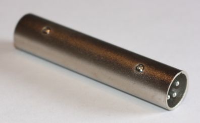 Adapter, male XLR to male XLR