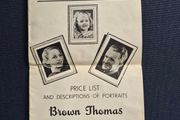 Vintage Brown Thomas Price List