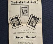 Vintage Brown Thomas Price List