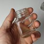 386 - Set of 2 Vintage Collectible Decorative Clear Glass Maclean Brand Stomach Powder Bottles Image 4