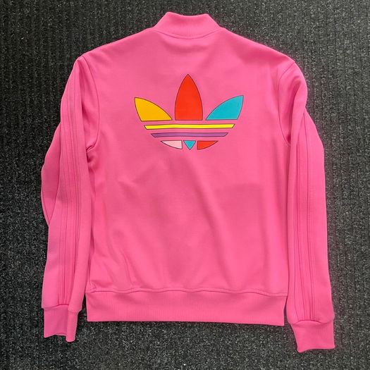 Adidas Zip Up Pharrell Williams Rainbow Collection PINK SMALL