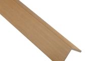 26mm Exterior Composite Wall Panel Edge Piece Oak 290x6x6cm