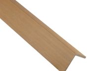 main image for ad 26mm Exterior Composite Wall Panel Edge Piece Oak 290x6x6cm