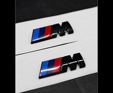 Bmw boot M badge gloss black