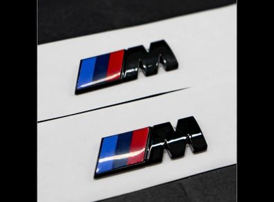 Bmw boot M badge gloss black