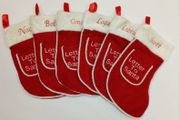 Christmas Stocking - Free Delivery - Name Embroidered -