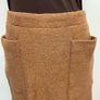 Gallery Brown Wool Blend Skirt With Pockets Size UK 10-12 Image 3