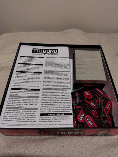 Carol Vorderman's Tribond Game