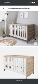 Tutti bambino cot to toddler bed
