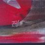 Original painting of guitar - acrylic on canvas. Image 3