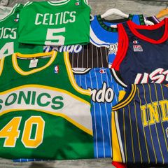 Authentic NBA Basketball Jerseys Collection Mitchell & Ness, Nike, Champion, Adidas  Size L XL