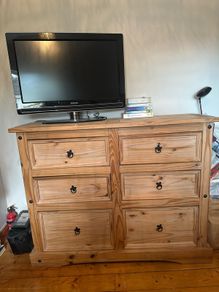 solid wood chest of drawers