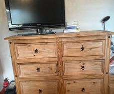 solid wood chest of drawers
