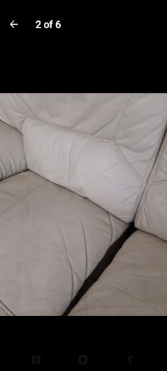 Real Leather sofa