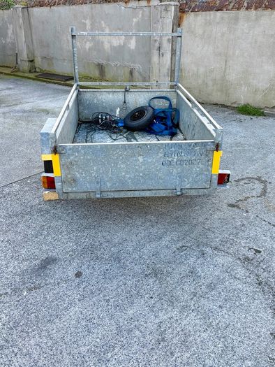 6x4  galvanised car trailer