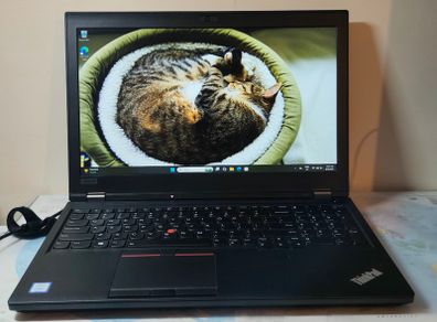 Lenovo ThinkPad P52 15.6" Intel i7 8th Gen | 32GB RAM | 512GB SSD | Windows 11 | Office 2021 gaming laptop.