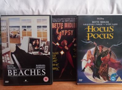 Bette Midler Dvd Bundle Beaches Gypsy Hocus Pocus
