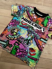 Minecraft Boys next T-shirt size 8 years old