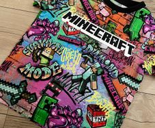 Minecraft Boys next T-shirt size 8 years old