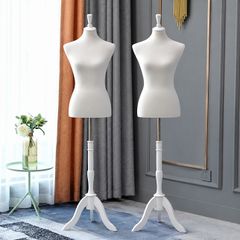 2 x New Womens Tailors Bust Dummy (White) - FREE Delivery