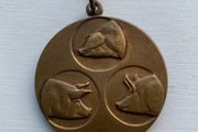 Bronze  Antique Medal