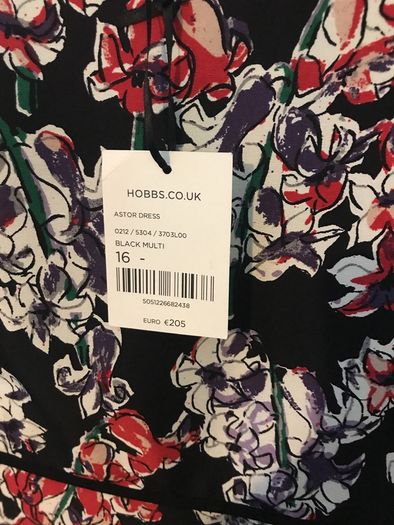 new hobbs invitation dress rrp 205E