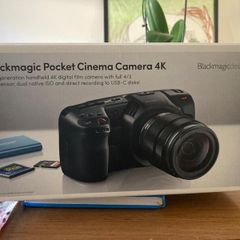 Black Magic Pocket Cinema Camera 4k