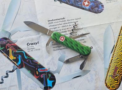 Vintage Wenger Snife Amazon Rare Discontinued Collectable 85mm Swiss Army Knife