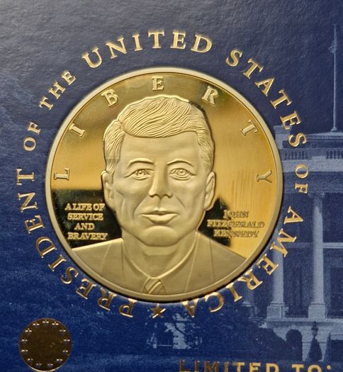 American Mint J.F.K Low Mintage Medal