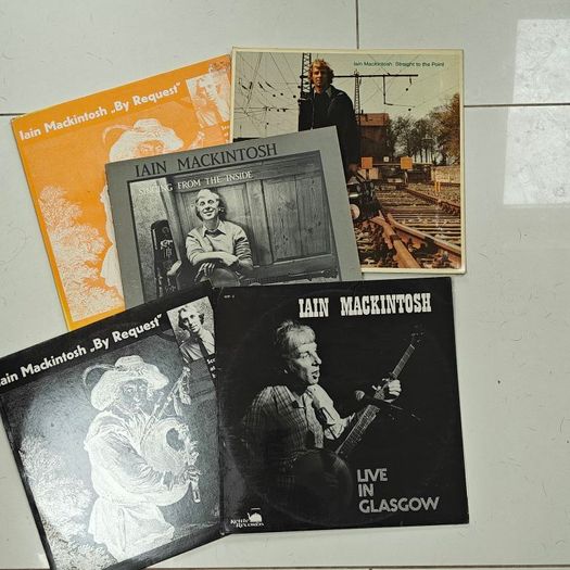 Iain Mackintosh, 5 x LPs, Scottish Folk