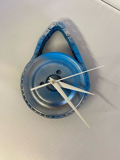 Pulley with Timing Chain Clock