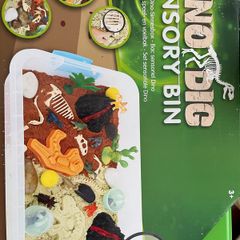 Dino sensory bin BNIB