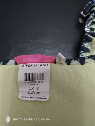 River Island Swarowski Bikini Top