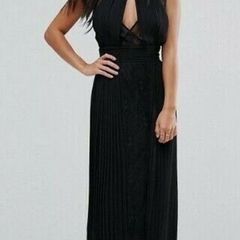 High Neck Maxi Dress