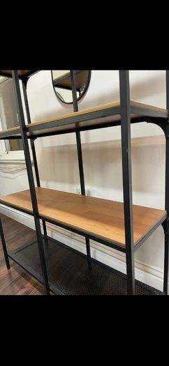 Shelving unit, black,