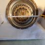 Lovely vintage Egyptian wall hanging brass /metal charger Image 3