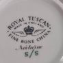 Vintage Retro 1970s Royal Tuscan Nocturne Pattern Set of 6  Cups , 6 Saucers , Cream Jug And Sugar Bowl. Image 10