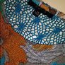 Kaktus long line floral knitted back top size M UK12 EU40 Postage included Image 3
