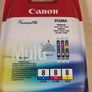CANON PIXMA 8 printer ink multipack cyan yellow magenta CLI-8C CLI-8M CLI-8Y Brand new sealed Image 2