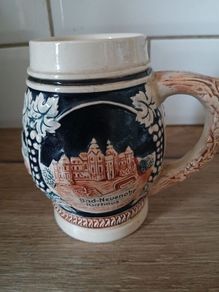 Ceramic German Beer Stein