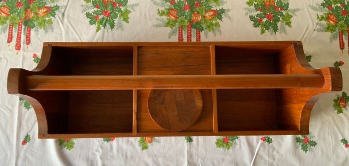 Vintage Jens Quistgaard Picnic Box with Ice Bucket Teak Mid Century