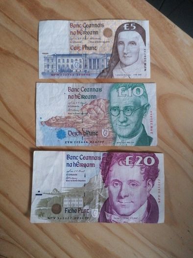 Ireland Series C Banknotes