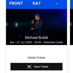 Michael Buble tickets