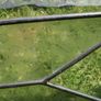 Pair of Vintage Leaded Stained Glass Window Image 3