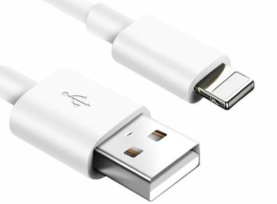 New 1m 100cm Charge Cable Data Transfer USB Charger for iPhone White #907