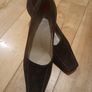 Lotus Brown Suede Leather Kitten heels Image 4