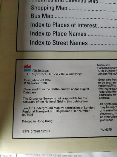 London Street Map