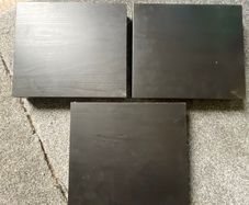 Ikea Lack Shelves Lot Black Used