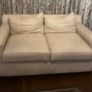 Two seater sofa - cream Image 4